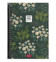 PAPİRÜS SUMMER SERT KAPAK SPİRALLİ 14X19 120YP. ÇİZGİLİ DEFTER