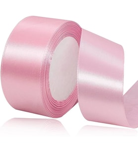 Benim Marifetlerim Pembe Saten Kurdele 3 cm 10 Metre