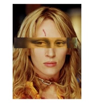 Uma Thurman-lissa Tablo Ahşap Poster Dekoratif