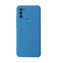 General Mobile Gm 21 Plus Kılıf Nano İçi Kadife Silikon - Mavi