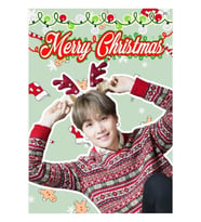 Bts Suga Noel Kartı/çıkartma/merch Tablo Ahşap Poster Dekoratif Kod730