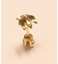 14 Ayar Altın Piercing Tragus Küpe