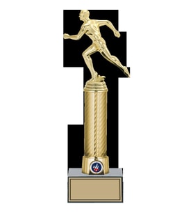 ODAK KUPA - Figürlü Kupalar - Atletizm Erkek Figürlü Kupalar FG-008 A - 35 cm