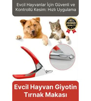 Özel Üretim Dayanıklı Güvenli Bakım Keskin Bıçaklı Kedi Köpek Evcil Hayvan Giyotin Tırnak Makası