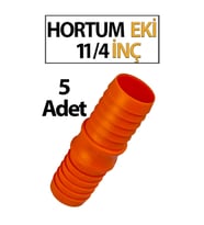 11/4'LÜK Hortum Eki 5 Adet