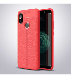 Lexroo Xiaomi Mi 8 SE Kılıf Niss Silikon Kılıf - Kırmızı