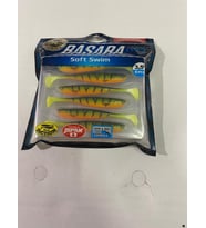 LUCKY  JOHN  BASARA 3D SOFT  SWİM  3.5'' (8.89 CM ) PG13  6P SİLİKON  YEM