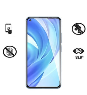 Xiaomi Mi 12T Pro Nano Micro Esnek 9H Ekran Koruyucu (Ekranı Tam Kaplamaz) (Renksiz)