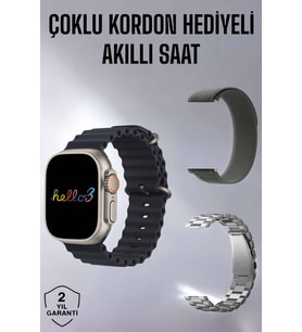 Akıllı Saat Yeni Nesil Bluetooth Bağlantılı Uyku Takibi Gps Nfc Uyumlu - Lisinya