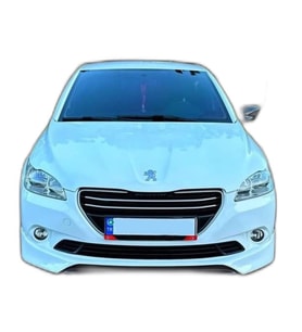 Peugeot 301 Makyajsız (2012 - 2016) Custom Style Ön Ek (Plastik)