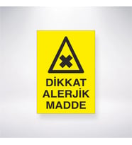 Dikkat Alerjik Madde