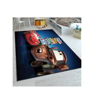 Rovigo Home Dijital Baskı Yıkanabilir Kaymaz Taban Çocuk Halısı RVG4096-SD153 (Lacivert)