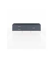 Arges TV Ünitesi 3 Çekmeceli  176x30x51 Antrasit-Antrasit