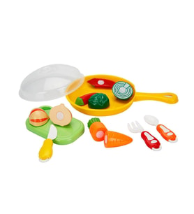 Little Chef Kesilebilir Meyve ve Sebze Seti 14 Parça 37126 Sarı