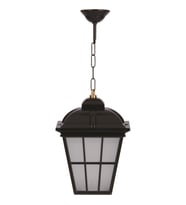 AVONNI BFE-68046-BSY-OP Siyah Boyalı Dış Mekan Aydınlatma E27 Aluminyum Cam 23cm