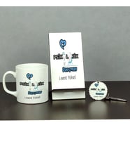 Psikolojik Danışman Üçlü Set (Kupa + Telefon Standı + Anahtarlık)