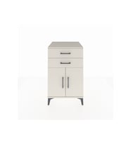 Kronos Komodin Tek Raflı 2 Çekmeceli 2 Kapaklı 60x59x96 Aytaşı-Aytaşı