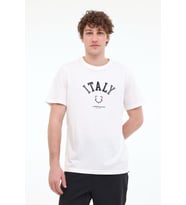 Lumberjack ML RENATO 11ITL1030 5FX 101940309 Erkek Tişört Beyaz S-XXL