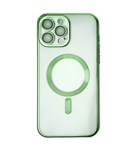 iPhone 14 Pro Kılıf Kross Magneticsafe Kapak - Koyu Yeşil