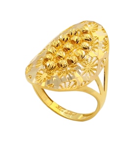 Cigold Taşsız Yüzük 22 Ayar Altın 4.49 Gr OA-C11801027701 (SARI-TABA)