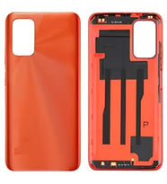 Xiaomi Redmi 9T FULL Kasa Arka Kapak Yan Tuş Takımı TURUNCU