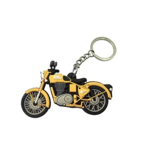 Royal Sarı Motorsiklet veya Çanta Süsü Hediye (Çok Renkli)