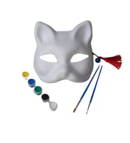 Schulzz DIY Kişisel Tasarım Mukavva Sert Kalıp Boyasız Maske