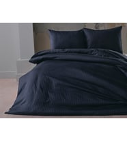 Saten Artline Nevresim Takımı Çift King Size - Siyah