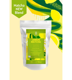 Lemon Matcha - Limon Aromalı Matcha, 50 gr