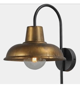 Mylights Metal Kuğu Aplik Modern Spor Duvar Lambası Endustiriyel Aplik Fırcalı Eskitme Başlık Eskitme