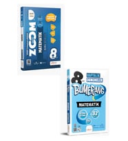 Günay Yayınları Günay Yayınları 8. Sınıf Zoom Matematik + Matematik 32 Haftalık Deneme (Çok Renkli)