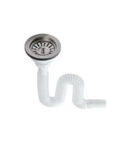 Arçe Çöpmak Lavabo Sifonu Geniş Ağızlı Lavabo Gider Borusu