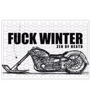 Fuuck Winter Always Motorcycle Puzzle 240 Parça Yapboz