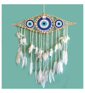 Rüya Kapanı Düş Kapanı Dream Catcher Göz Tasarımı