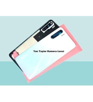 Tkgz - Oppo A91 FULL KASA Arka Kapak Batarya Kapağı - BEYAZ