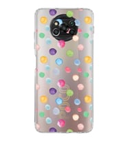 PrintiFy Poco X3 Pro ile Uyumlu Water Color 6  Kamera Korumalı Şeffaf  Kılıf