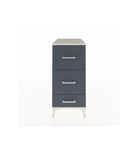 Kronos Komodin 3 Çekmeceli 44x59x96 Aytaşı-Antrasit