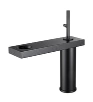 FA-8015 Mat Siyah Lavabo Bataryası
