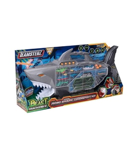74461 Teamsterz Beast Machines Robo Shark Çantalı Transporter -Sunman