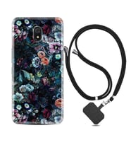 Xiaomi Redmi 8A 8 Pro 9C 9T 10C 11T Pro Kılıf Boyun Askılı Silikon Great Flowers 1304
