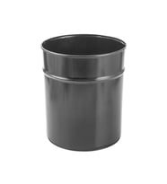 520G Konik Çöp Kovası, Siyah, 12L, Dayanıklı ve Şık Tasarım