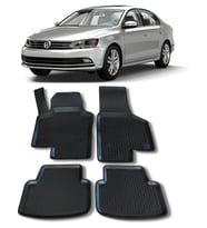 vw jetta 2011-2018 uyumlu 3d havuzlu paspas