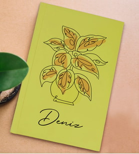 BK Gift Kişiye Özel İsimli Sert Kapaklı Sarı Defter, Arkadaşa Hediye, Yeni İş Hediyesi, Anı Defteri, Doğum Günü Hediyesi-1 (Model 1)