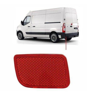 Renault Master 3 Arka Tampon Reflektörü Sol 8200152642 M1081