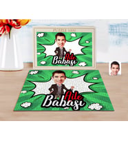 BK Gift Kişiye Özel Aile Babası Karikatürlü 1000 Parça Profesyonel Puzzle-1