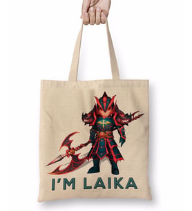 Laika Dragon Knight Fire Summoners War Bez Çanta Uzun Saplı