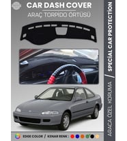 HONDA CIVIC (1994-2000) Torpido Örtüsü Ön Panel Torpido Koruma Tam Uyum Çatlamayı Önler Kolay Montaj