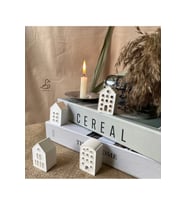 Minimal Küçük Ev Dekoratif Obje/Biblo 4’lü 5-5 cm
