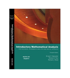 introductory mathematical analysis 13th (ernest f. haeussler)