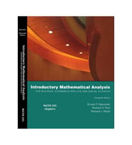 introductory mathematical analysis 13th (ernest f. haeussler)